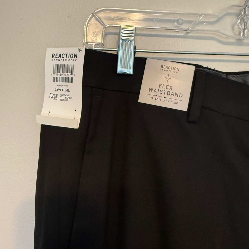 Kenneth Cole Reaction Black Pants - Picture 4 of 5